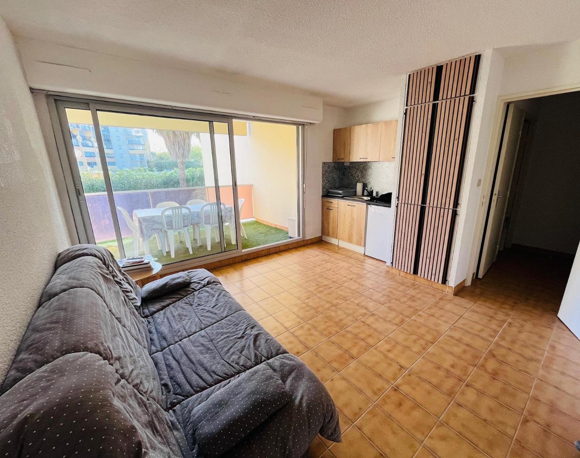 T2 ,4 Couchages ,Climatise ,Terrace ,En Face D'Aqualand ,Plage Rochelongue Агд Экстерьер фото